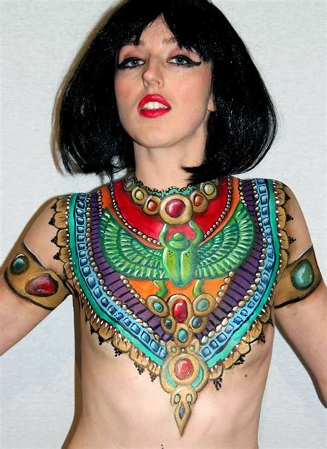 Egyptian Body Painting Festival Body Painting Body Art Painting