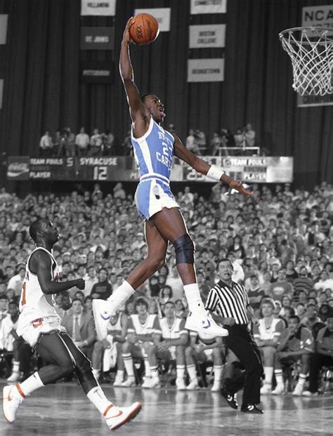 Michael Jordan In College At North Carolina Not Too Often You See