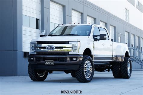 White Ford F 350 On A Set Of Chrome American Force Wheels —