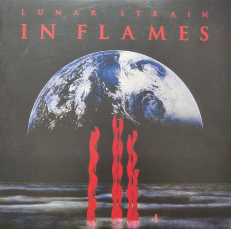 In Flames Lunar Strain 2010 Blue Vinyl Discogs