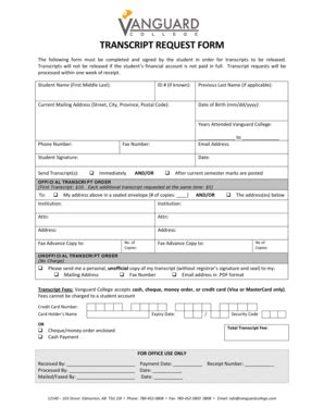 fillable    form   completed  signed