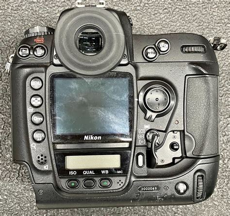 Nikon D D2h 41mp Digital Slr Camera Black Body Only 18208252084 Ebay