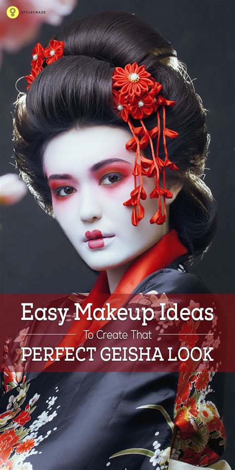 This color is known as oshiroi, which literally means honorable white. Easy Makeup Ideas To Create That Perfect Geisha Look