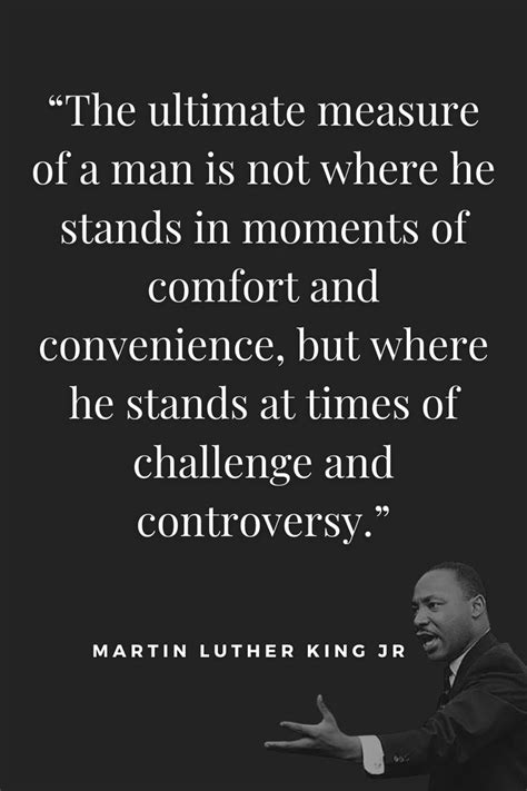 Martin Luther King Adversity Quote Jannel Josefa