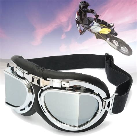 Motorcycle Sport Ski Clear Goggle Eyewear Scooter Goggle Glasses Safety Protective Cycling