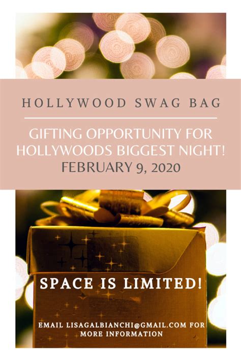Hollywood Swag Bag Get Swagged