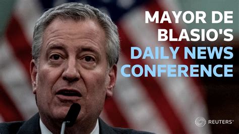 new york city mayor de blasio holds a news conference after another night of protests youtube