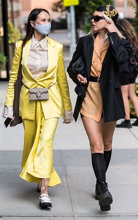 Best Street Style At New York Fashion Week Spring 2021 Popsugar