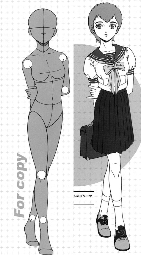 Drawing Female Anime Base Full Body Play Female Anime Base Full Body Outline H Min