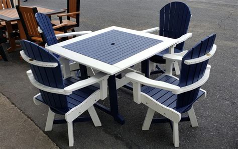 Get the best deals on patio & garden dining sets. Patio Furniture: Outdoor Dining Sets | American Recycled ...