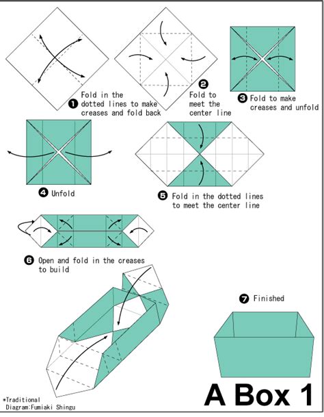 Box 1 Easy Origami Instructions For Kids