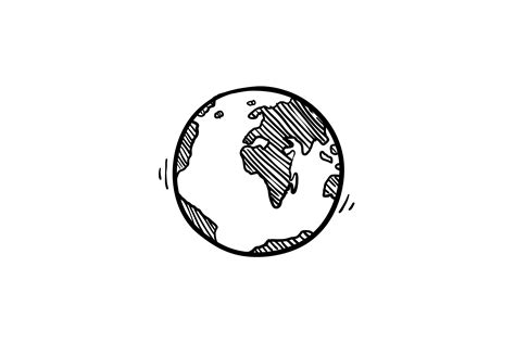 Doodle Globe Icon Graphic By Devita Ayu Silvianingtyas · Creative Fabrica
