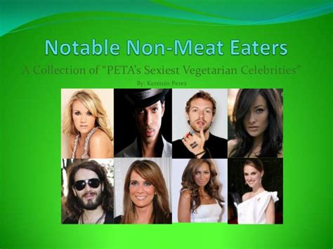 Famous Vegetarians And Vegans