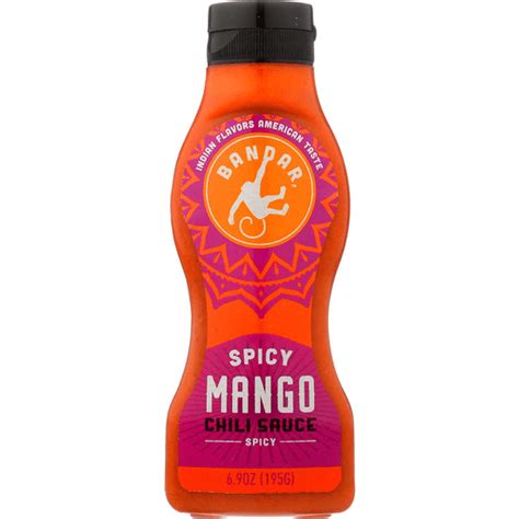 Bandar Monkey Foods Spicy Mango Chili Sauce Case Of 6 69 Oz