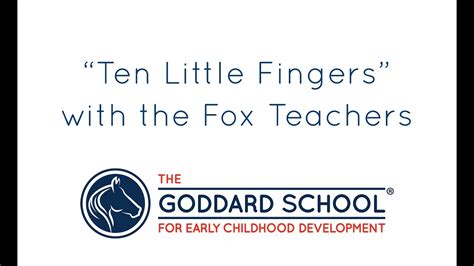 Ten Little Fingers With The Fox Teachers Youtube
