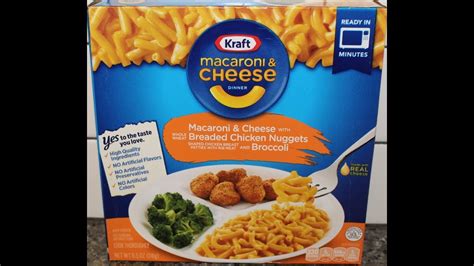 Kraft Macaroni And Cheese Dinner Macaroni And Cheese With Breaded Chicken