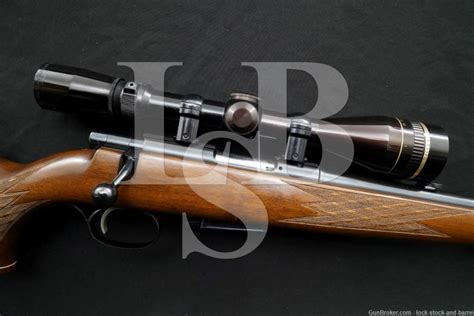 Anschutz Model 1430 1434 22 Hornet Leupold Scope Bolt Action Rifle Mfd