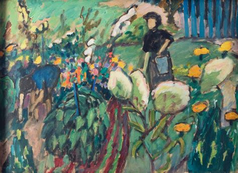 Gabriele Münter Painting To The Point