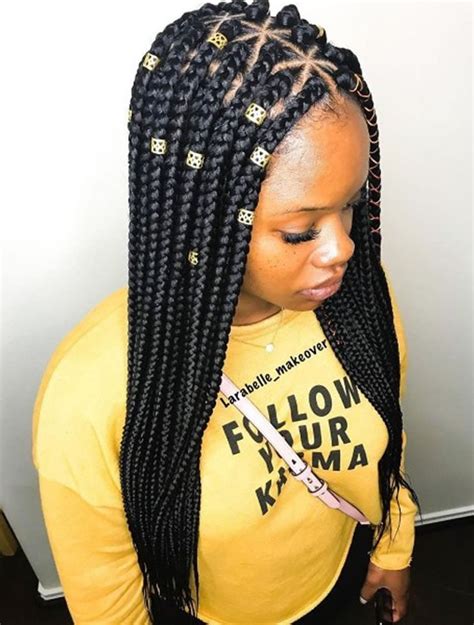 Trendy Box Braids Hairstyles For Black Women Page 2