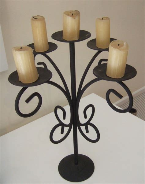 30 Amazing Handmade Wrought Iron Candle Holder Decor Units