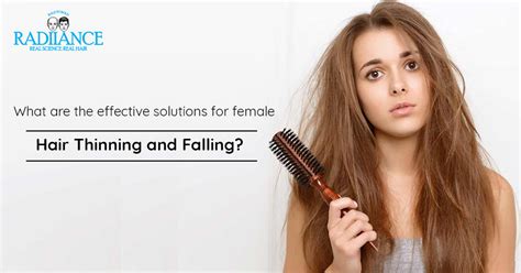 What Are The Effective Solutions For Female Hair Thinning And Falling