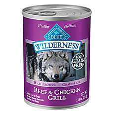Spend $50, save $10 on all blue wilderness dog & cat food. Canned Dog Food: Shop Wet Dog Food Brands | PetSmart