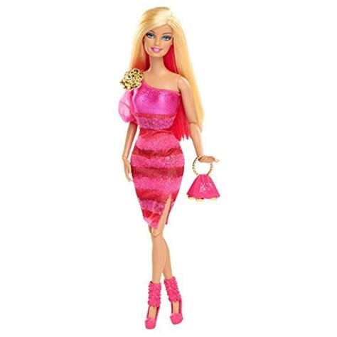 Barbie Fashionista Barbie Doll Hot Pink Dress