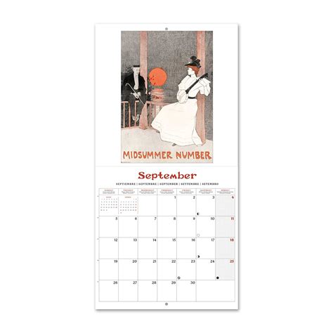 Official Art Nouveau 2022 Wall Calendar 2022 Calendar 12 X 12