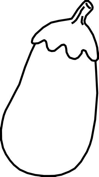 Outline Of Brinjal Clipart Best