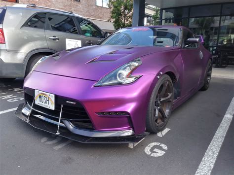 Found This Gorgeous Purple Wrapped Nissan This Morning Rautos