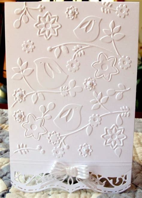 Birds And Flowers Embossing Folders 657085 By Sizzix Shots Ideas Hand