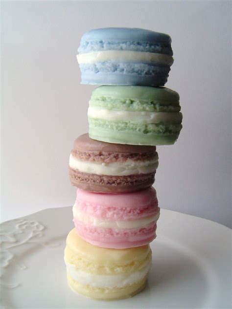 French Macaron Soaps Perfect Party Favour Macarons Chocolate Cream