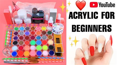 Acrylic Nails Fullset For Beginners Nails Step By Step Acrylic