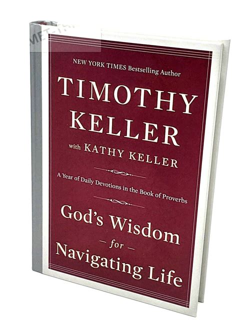 Gods Wisdom For Navigating Lifeyear Of Daily Devotions Timothy Keller