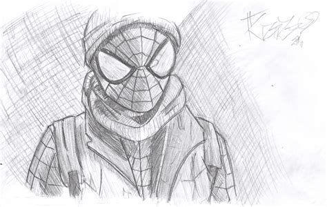 Spider Man Pencil Sketch By Ricardo12glezg On Deviantart
