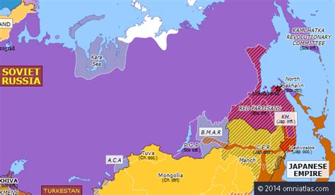 Nikolayevsk Incident Historical Atlas Of Northern Eurasia 3 April