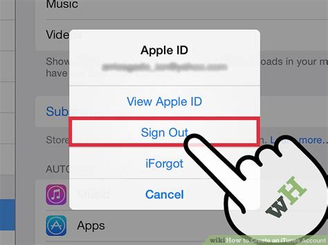 From the menu bar at the top of your computer screen or at the top of the itunes window, choose account > sign in. 3 Ways to Create an iTunes Account - wikiHow