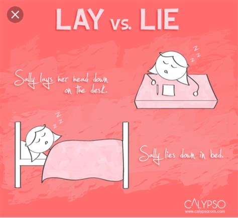 🆚what Is The Difference Between Lie Down And Lay Down Lie Down