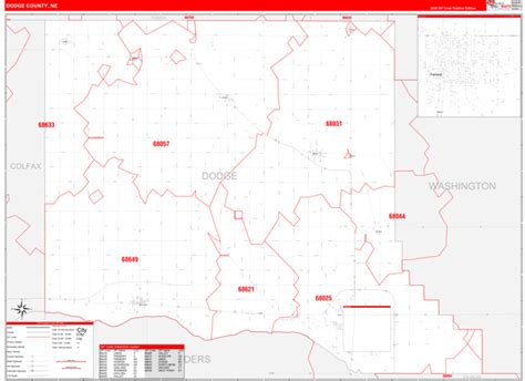 Maps Of Dodge County Nebraska
