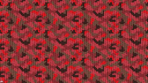 Red Digital Camo Wallpaper