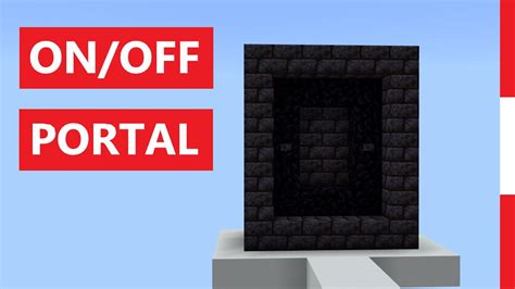 Minecraft Bedrock Redstone Nether Portal Tutorial Ultra Fast And