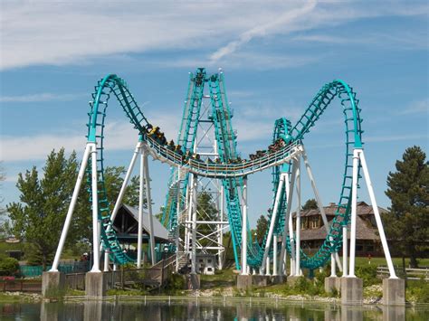 Thrill Rides At Six Flags Darien Lake In Buffalo Ny