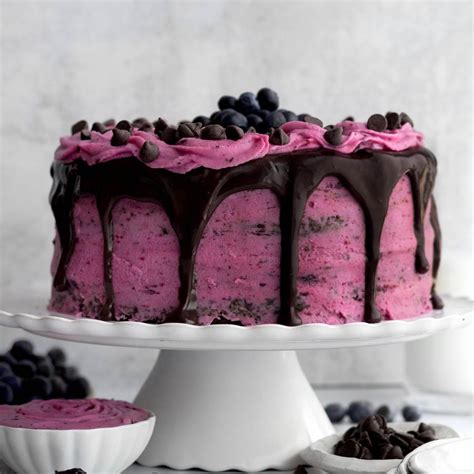 Chocolate Blueberry Cake Lane And Grey Fare