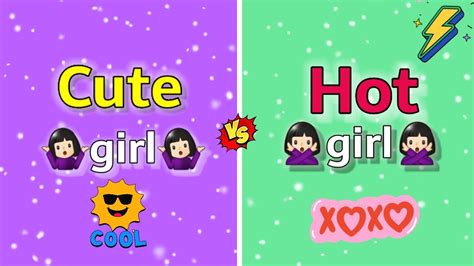 Cute Girls Vs Hot Girls 🤷🏻‍♀️🧕😻 Cute Girls Dress Vs Hot Girl Dress