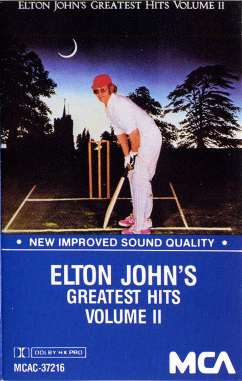 Elton John Elton Johns Greatest Hits Volume Ii Aandb Dolby Hx Pro