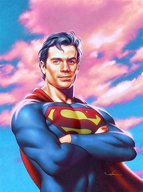 The Man Of Steel Superman Soaring High Illustrated Naldz Graphics
