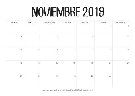 Calendario Jul 2021 Calendario Noviembre 2019 Con Festivos
