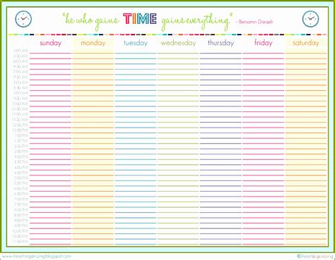 6 Weekly Schedule Template Sampletemplatess Sampletemplatess