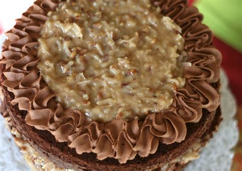 Add vanilla and melted chocolate. tune 'n fork: German's Chocolate Cake