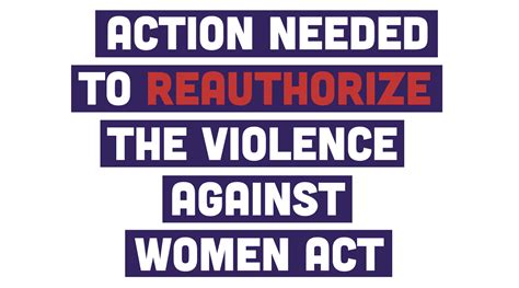Action Needed To Reauthorize The Violence Against Women Act Niwrc